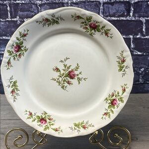 Vintage Johann Haviland Moss Rose Dinner Plate
